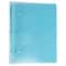 JAM Paper 1.5" Glass Twill Plastic Mini Binders, 6ct.